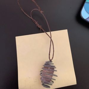 Amethyst stone/ rock  bracelet